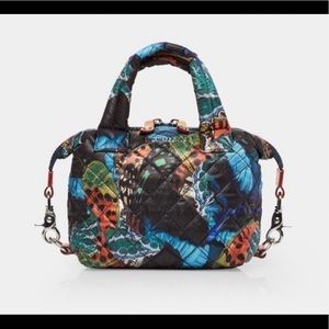 MZ Wallace Micro Sutton Bag Butterfly Print